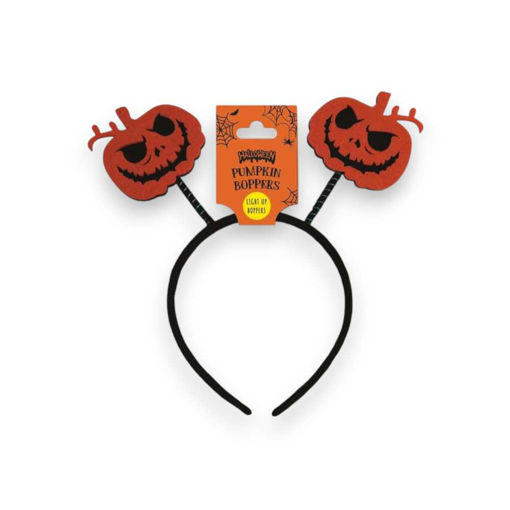 Picture of PUMPKIN LIGHT UP HEADBAND BOPPERS